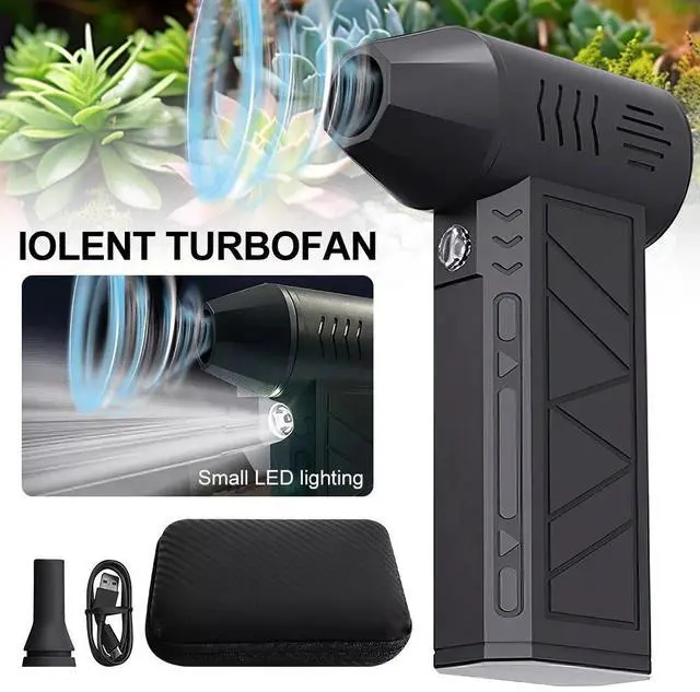 Alt view image 2 of 7 - Compressed air Duster Electric Air Duster Cordless Dust Blower for Keyboard