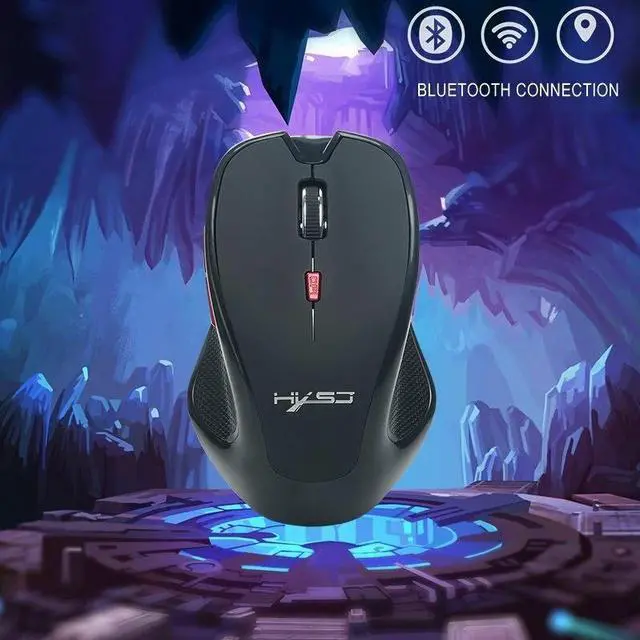 Alt view image 7 of 7 - 2400 DPI Wireless Bluetooth Mouse Optical Mice for Apple Macbook Laptop Notebook