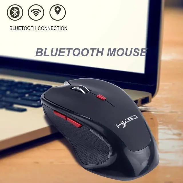 Alt view image 4 of 7 - 2400 DPI Wireless Bluetooth Mouse Optical Mice for Apple Macbook Laptop Notebook