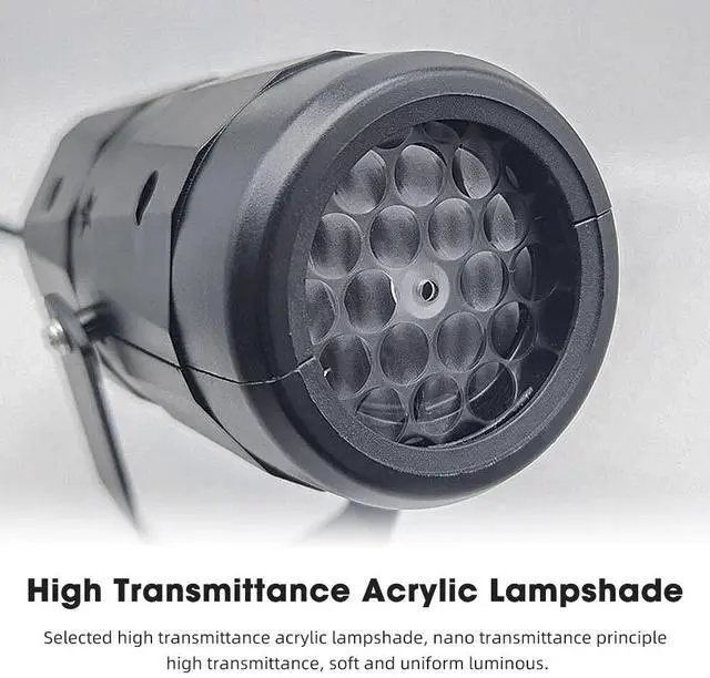 Alt view image 3 of 7 - 16 Snowflake Patterns Christmas Lights Projector LED Laser Landscape Move Lamp