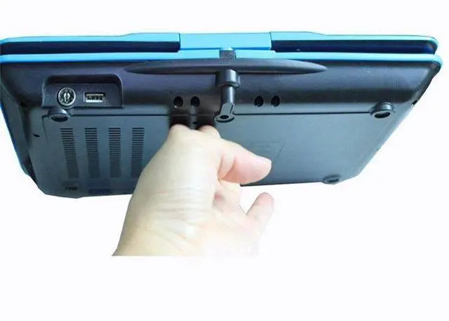 Alt view image 6 of 7 - Portable DVD Player CD Card HD 16:9 LCD Large Swivel Screen USB with Joystick