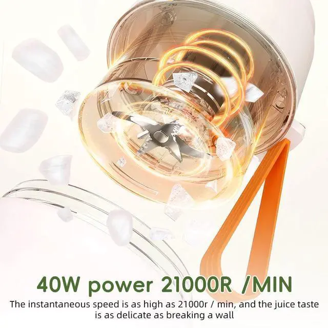 Alt view image 5 of 7 - Portable Blender Personal Blender with 12 Blades for Smoothies Shakes Baby Food