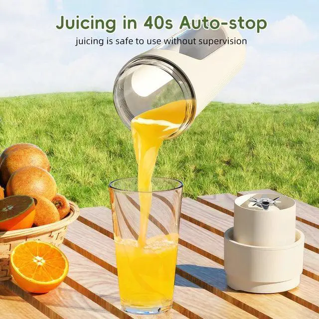 Alt view image 4 of 7 - Portable Blender Personal Blender with 12 Blades for Smoothies Shakes Baby Food