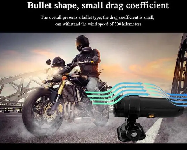 Alt view image 3 of 7 - Bike Motorcycle Helmet Camera Mini Sports Video Action Camera Outdoor Recorder