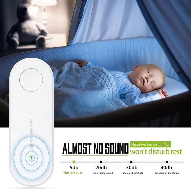 Alt view image 5 of 7 - Home HEPA Air Purifier Mini Large Room Air Cleaner for Allergies Pet Dust