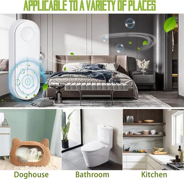 Alt view image 6 of 7 - Home HEPA Air Purifier Mini Large Room Air Cleaner for Allergies Pet Dust