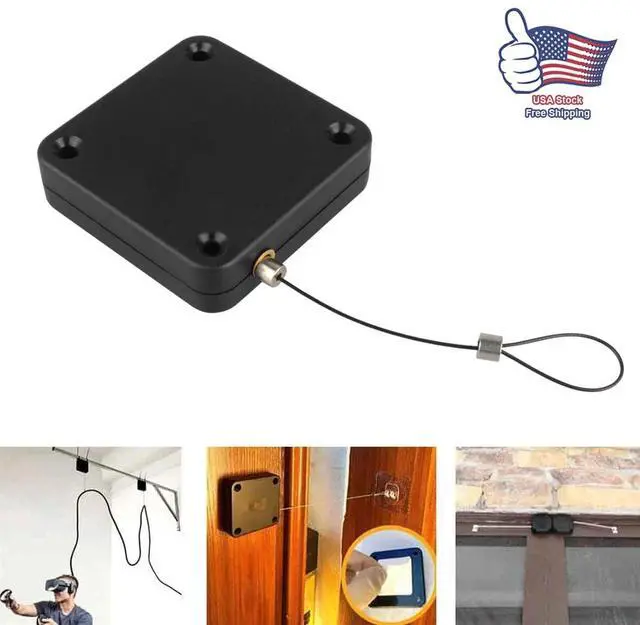 Alt view image 2 of 7 - Punch-free Automatic Sensor Door Closer Self Closing Off for Home Office Doors