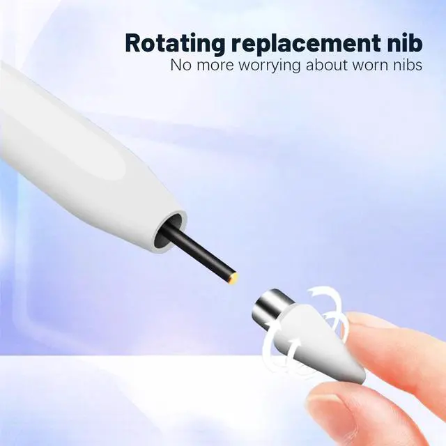 Alt view image 6 of 7 - Sensitive Rechargeable Touch Screen Stylus Pencil Pen For iPad iPhone Tablet PC