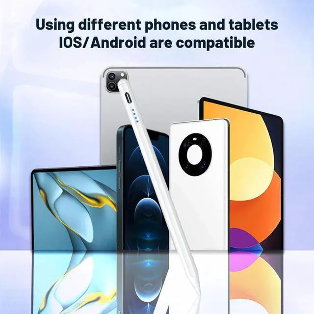 Alt view image 2 of 7 - Sensitive Rechargeable Touch Screen Stylus Pencil Pen For iPad iPhone Tablet PC