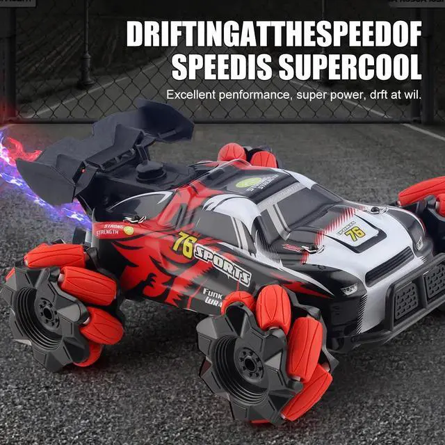 Alt view image 3 of 7 - 2.4G RC Stunt Car Twisting Vehicle Radio Remote Control Cars Gesture Sensor Toy
