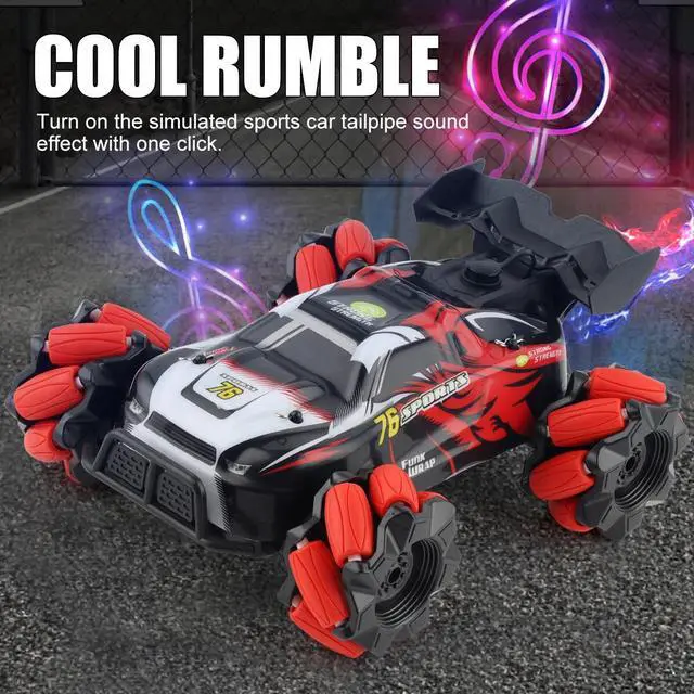 Alt view image 5 of 7 - 2.4G RC Stunt Car Twisting Vehicle Radio Remote Control Cars Gesture Sensor Toy