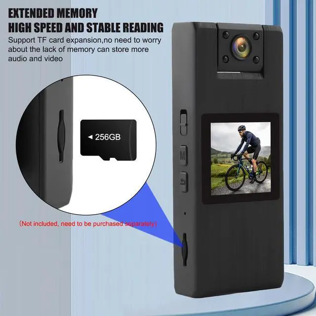 Alt view image 5 of 7 - 4K WiFi Camera Camcorder 1080P HD Police Cam With Audio Video DVR IR Night Cam