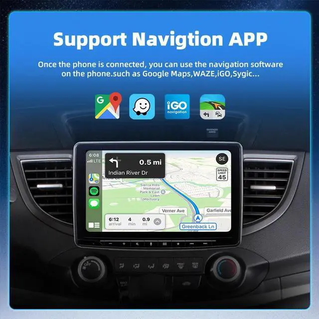 Alt view image 7 of 7 - Mini Wireless Carplay Dongle for iPhone Apple Carplay Ai Box Wired to Wireless