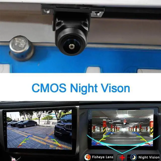 Alt view image 4 of 7 - 180º Car Rear View Backup Camera Reverse Parking Waterproof CMOS Night Vision