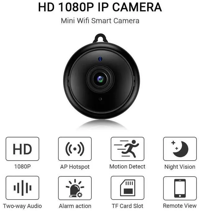 Alt view image 4 of 7 - CCTV Camera WiFi 1080P Wireless IR Indoor Outdoor Security Night Vision Home CAM