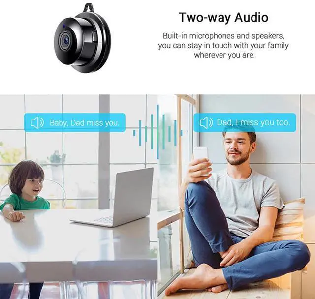 Alt view image 5 of 7 - CCTV Camera WiFi 1080P Wireless IR Indoor Outdoor Security Night Vision Home CAM