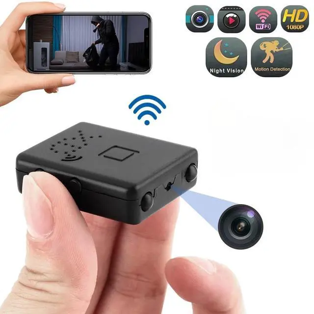 Main image of Smart Mini WiFi Camera Wireless 1080P HD Night Cam w/Battery Home Security NEW