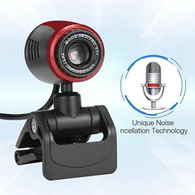 Alt view image 3 of 7 - HD 1080P Webcam USB Computer Web Camera w/ Microphone For PC Laptop Desktop US