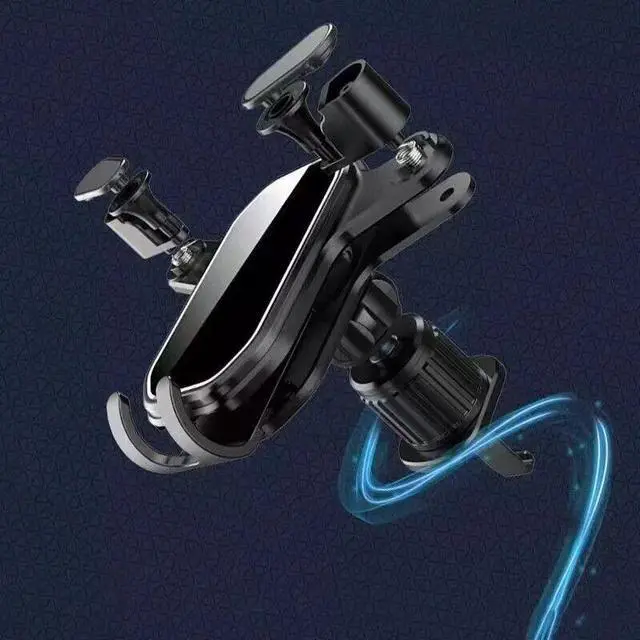 Alt view image 6 of 7 - Universal Gravity Car Holder Mount Air Vent Stand Cradle For Mobile Cell Phone