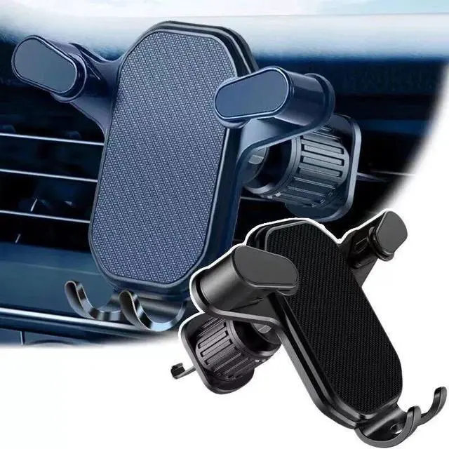 Alt view image 7 of 7 - Universal Gravity Car Holder Mount Air Vent Stand Cradle For Mobile Cell Phone