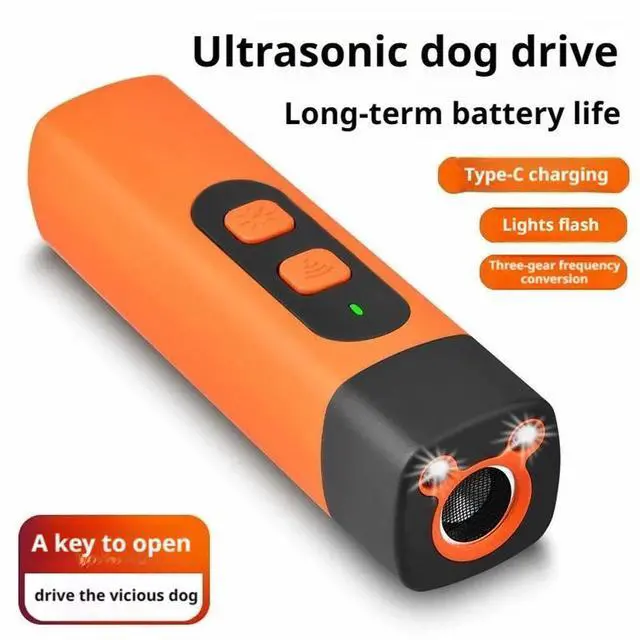 Alt view image 7 of 7 - Ultrasonic Dog Repeller Anti Bark Device Stop Barking Humane Pet Training Tool