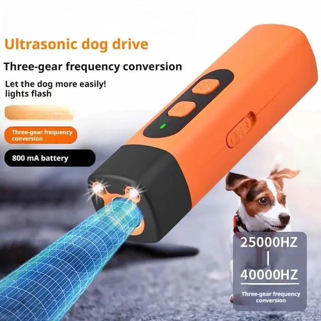 Alt view image 6 of 7 - Ultrasonic Dog Repeller Anti Bark Device Stop Barking Humane Pet Training Tool