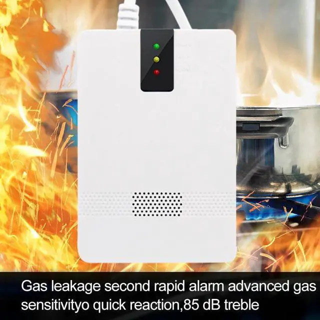 Alt view image 7 of 7 - Portable Gas Leak Detector Tester Propane Methane Natural Gas Alarm Sensor Safe