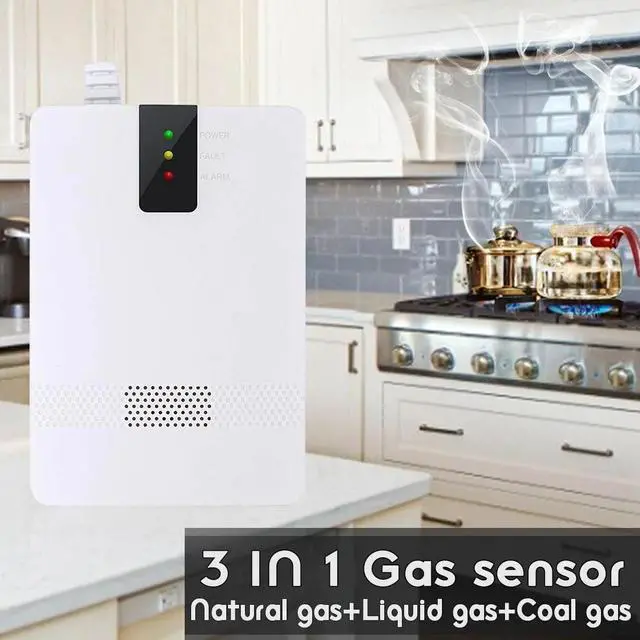 Alt view image 4 of 7 - Portable Gas Leak Detector Tester Propane Methane Natural Gas Alarm Sensor Safe