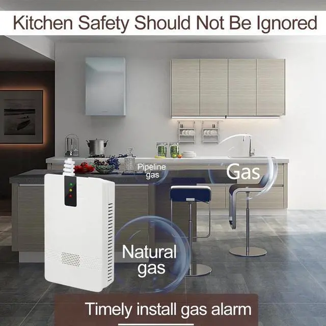 Alt view image 5 of 7 - Portable Gas Leak Detector Tester Propane Methane Natural Gas Alarm Sensor Safe