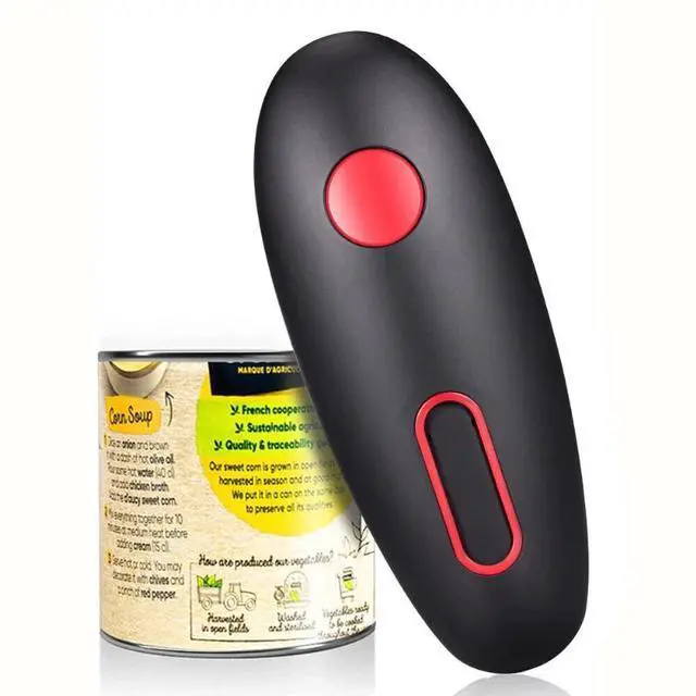 Alt view image 6 of 7 - Electric Commercial Can Opener Smooth Edge Stainless Steel Hands-Free Automatic