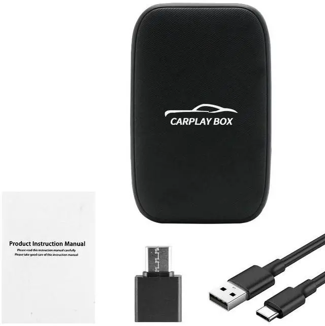 Alt view image 7 of 7 - AutoSky Wireless CarPlay and Android Auto AI Box Lite for Factory Wired Car