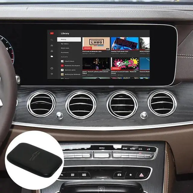 Alt view image 2 of 7 - AutoSky Wireless CarPlay and Android Auto AI Box Lite for Factory Wired Car