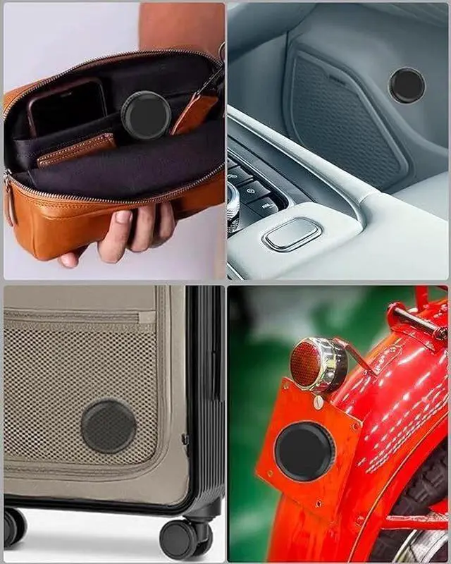 Alt view image 7 of 7 - 4Pack Airtag GPS Tracker Case for Vehicles for Apple Air Tag Car Hidden Case