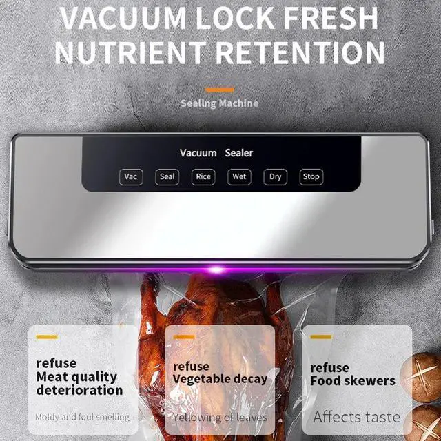 Alt view image 4 of 7 - Commercial Vacuum Sealer Machine Seal a Meal Food Saver System With 30 Free Bags