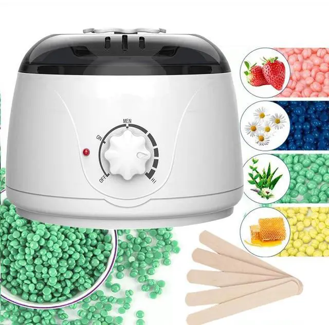Main image of Professional Wax Heater Warmer Hair Removal Depilatory Waxing Kit + 400G Beans