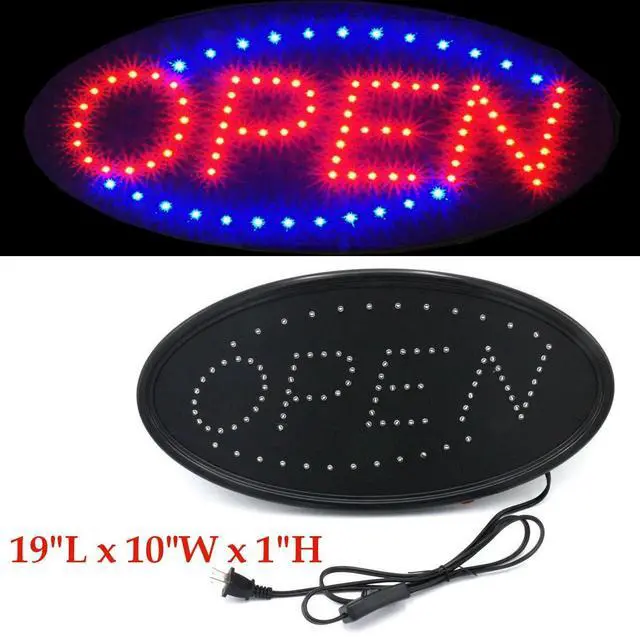 Alt view image 3 of 7 - LED Store OPEN Business Sign Ultra Bright Neon Light Animated Motion with ON/OFF