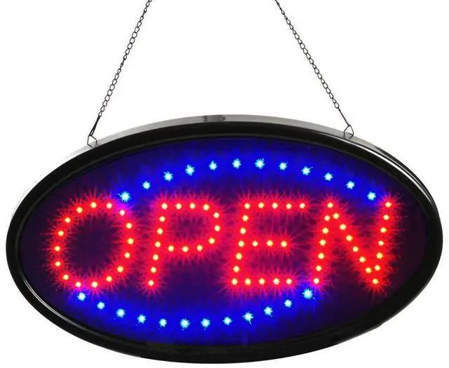 Alt view image 2 of 7 - LED Store OPEN Business Sign Ultra Bright Neon Light Animated Motion with ON/OFF
