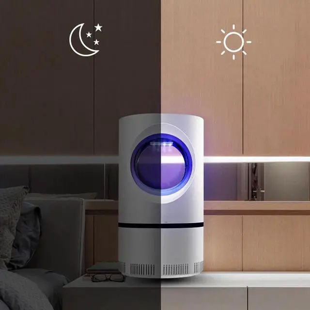 Alt view image 5 of 7 - Electric Mosquito Insect Killer Zapper LED Light Lamp Fly Bug Trap Pest Control