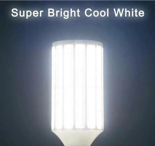 Alt view image 5 of 7 - E26 60W Corn Light E27 216-Chip Huge Bright 8000lm LED Bulb Daylight White 6000K