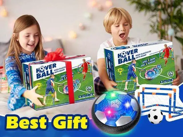 Alt view image 7 of 7 - Hover Soccer Ball Rechargeable Floating Led Lights Indoor Air Football Game Toy
