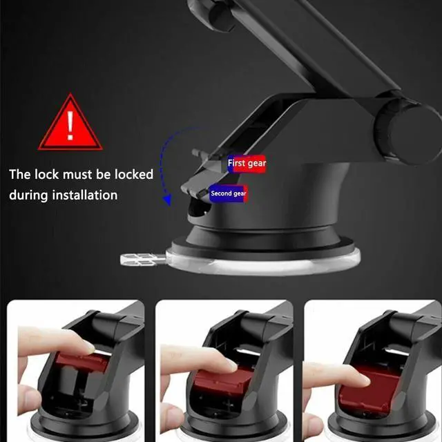 Alt view image 6 of 7 - 15W Wireless Car Fast Charger Dashboard Automatic Mount For iPhone 13/14 Samsung
