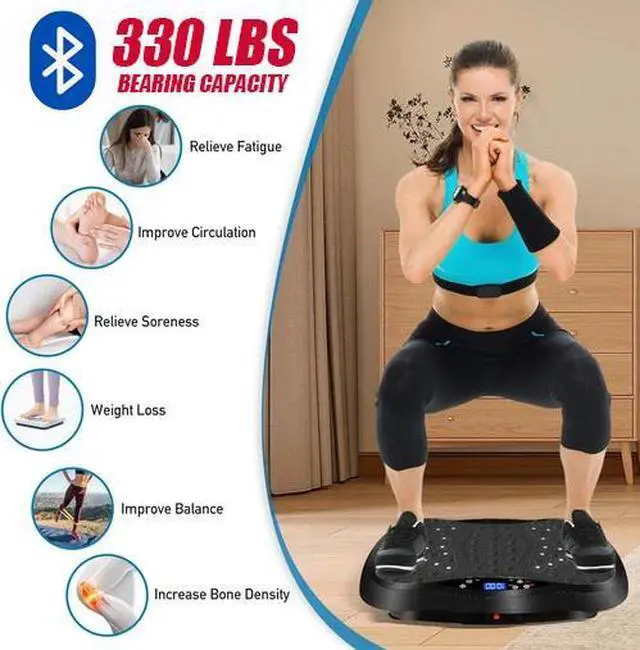 Main image of Waver Vibration Platform Plate Whole Body Exercise Fitness Massager Machine NEW