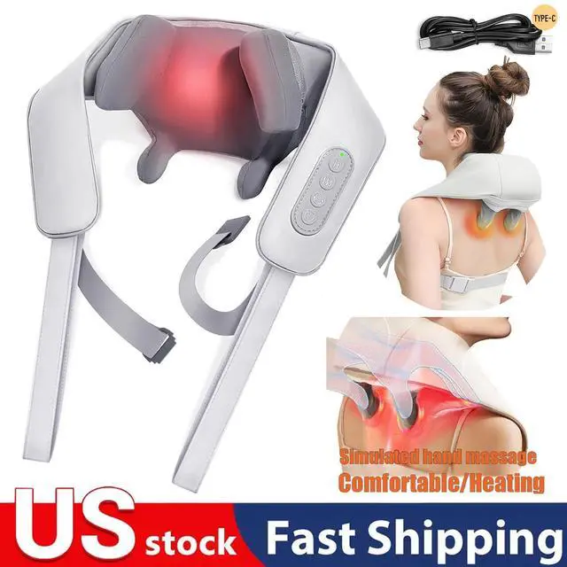 Main image of Cordless Neck Massager w/ Infrared 4D Deep Tissue Shiatsu Back Shoulder Massager