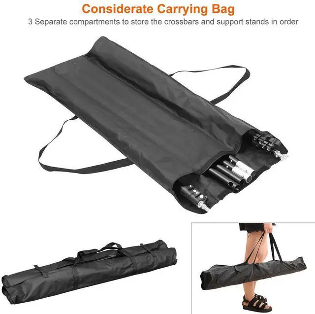 Alt view image 7 of 7 - 10Ft Heavy Duty Photography Background 2*3m Backdrop Support Stand Kit With Case