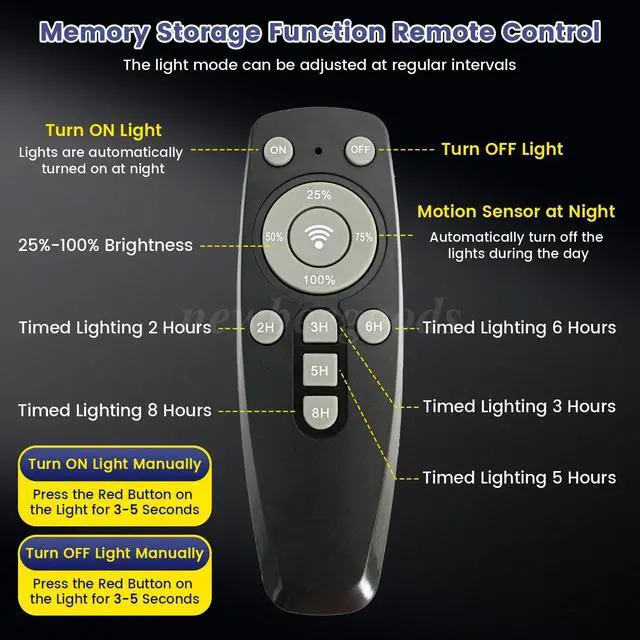 Alt view image 7 of 7 - 9900000000LM LED Outdoor Solar Street Light Motion Sensor Lamp Commercial Lamp