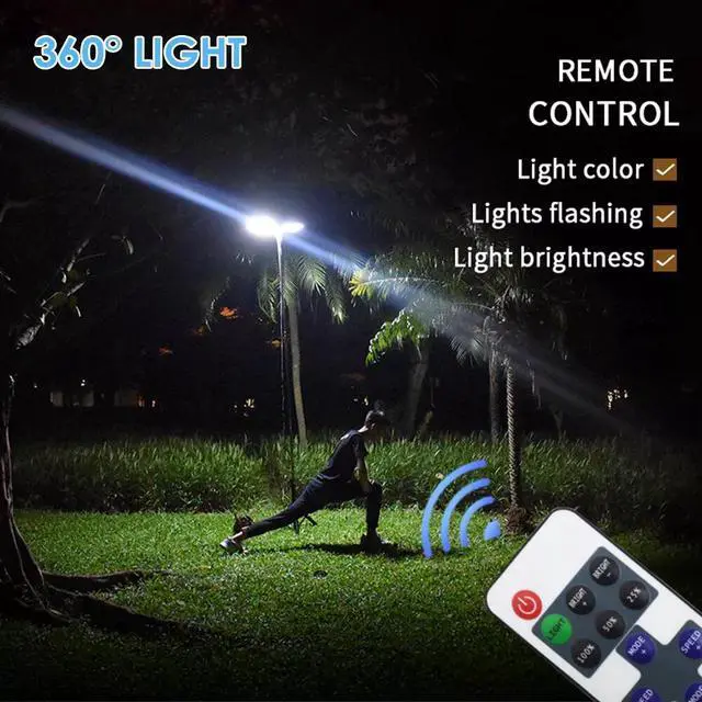 Alt view image 5 of 7 - LED Camping Light with Telescopic Lamp Remote Control Rechargeable Outdoor Lamp