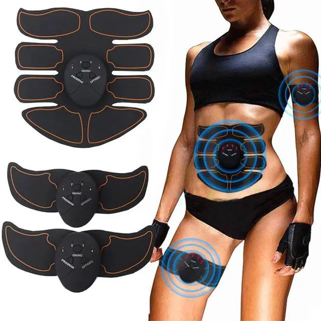 Alt view image 4 of 7 - ABS Arms Muscle Stimulater Trainer Weight loss Body Slimming Muscle Toner ab