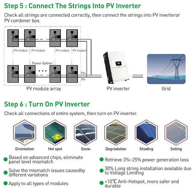 Alt view image 6 of 7 - Integrated PV Power Optimizer 600W Input Solar Optimizer MPPT Solar Optimizer US