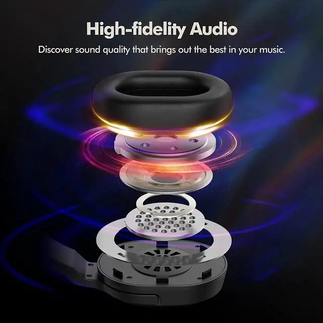 Alt view image 2 of 6 - Trucker Bluetooth 5.0 Wireless Headset With Noise Cancelling Mic For Phones PC