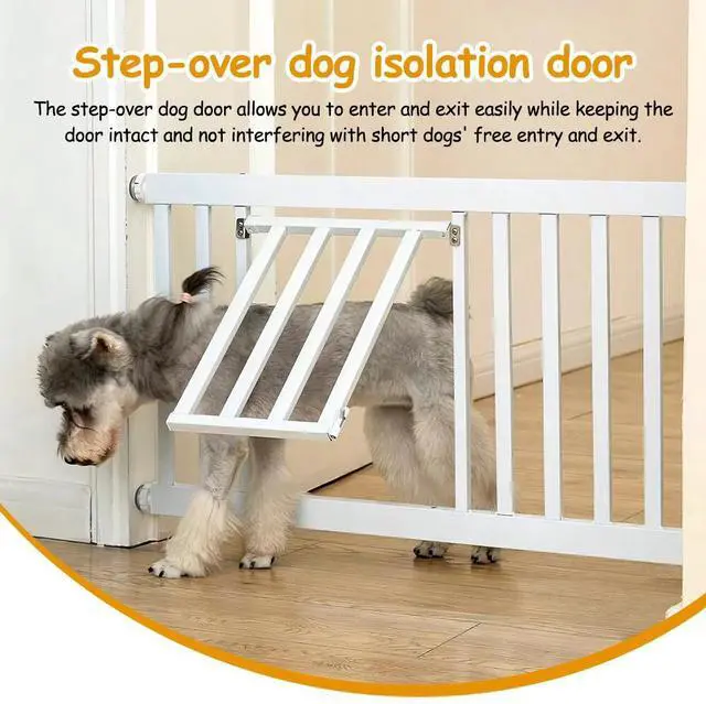 Alt view image 2 of 7 - Pet Safety Gate Retractable Small Dog Baby Door Stair Fence Guard Indoor Barrier